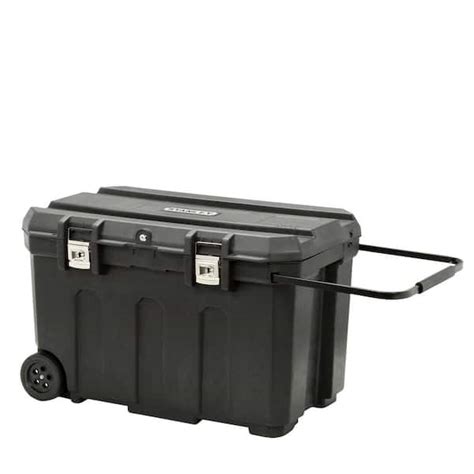 stanley metal tool box 23|stanley 50 gallon tool box.